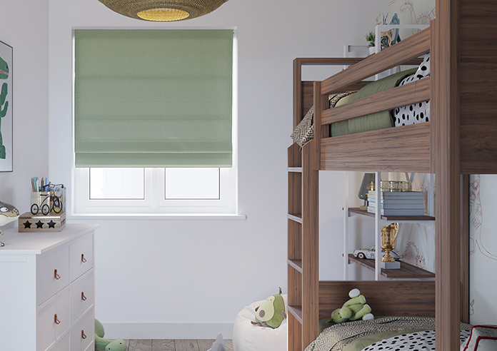 Stamford, Celedon - Roman Blind - Image 3